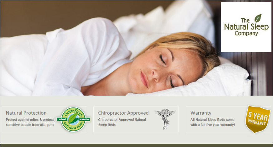 Now Stocking The Natural Sleep Company At Dalzells Beds!