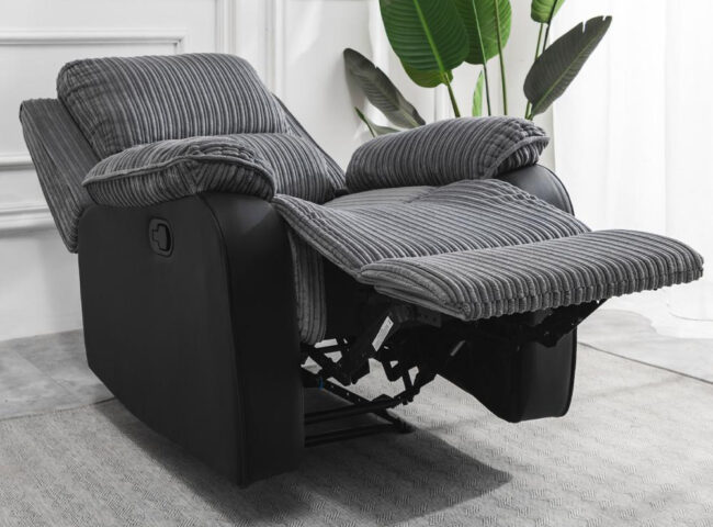 BostonGreyPlushFabricArmchairFurnitureMaxi23078FullyReclinedArmchair_1080x