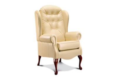 Sherborne 358 Lynton Petite Leather Fireside Chair
