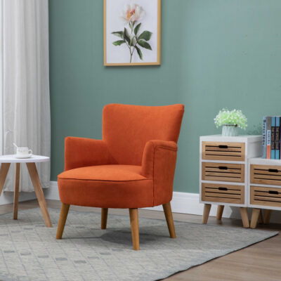 Annaghmore Keira Armchair - Sunburnt Orange