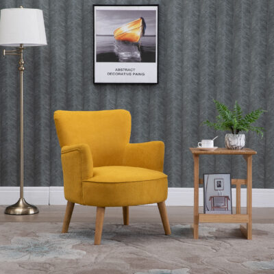 Annaghmore Keira Armchair - Ochre