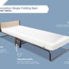 JayBe Single Memory e-Fibre mattress