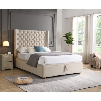 GIE Emma Upholstered headboard and storage base