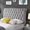 GIE Kilkenny Upholstered Headboard Silver