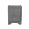 GIE Kilkenny Bedside Cabinet - Silver