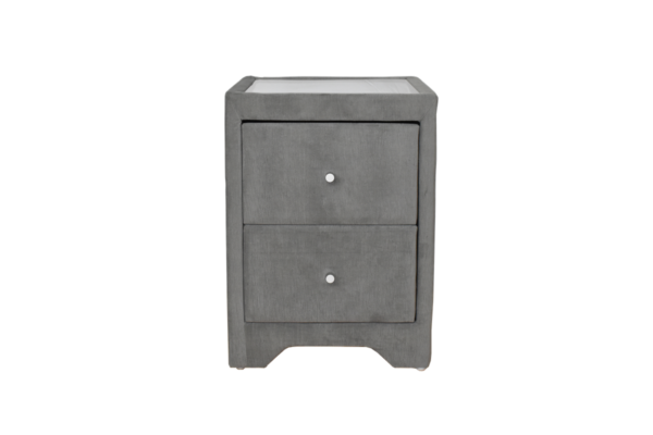 GIE Kilkenny Bedside Cabinet - Silver