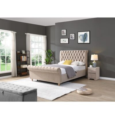 GIE Kilkenny Uphostered Bed Mink