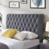 GIE Kilkenny Upholstered Headboard Grey