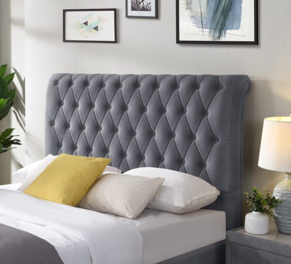 GIE Kilkenny Upholstered Headboard Grey