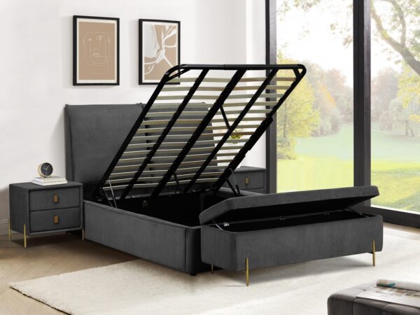 GIE Waterford Ottoman Bed Grey