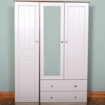 Millwood Eden Combi Wardrobe with Mirror Sonoma Oak Top