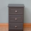 Millwood Furniture 3 Drawer Locker Charcoal