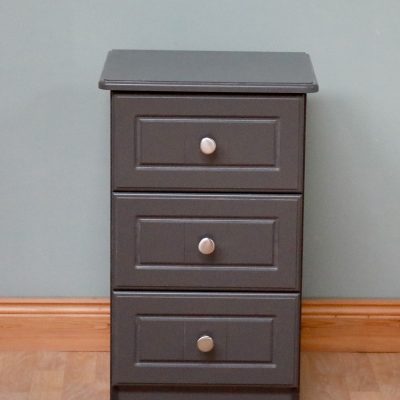 Millwood Furniture 3 Drawer Locker Charcoal