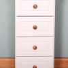 Millwood Eden 4 Drawer Chest with Oak Handles