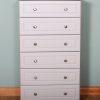 Millwood Eden 6 Drawer Chest, Elephants Breath with Sonoma Oak Top