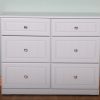 Millwood Eden 6 Drawer Midi Chest Grey