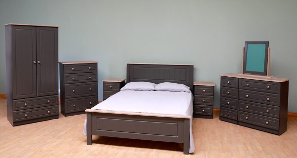 Millwood Eden Bedroom Furniture Charcoal