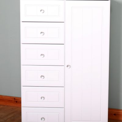 Millwood Eden Child's Combi Wardrobe White