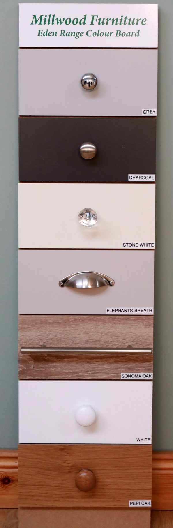 Millwood Eden Furniture Samples