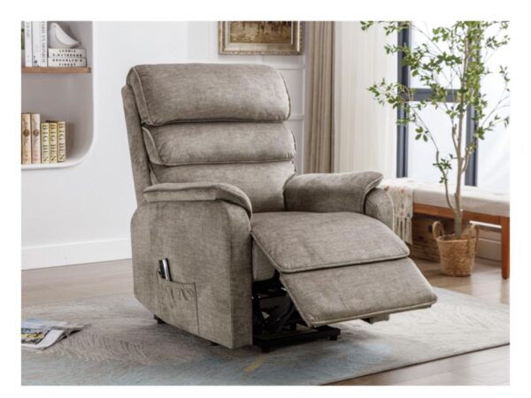 Annaghmore Taupe Savoy Lift and Tilt Recliner