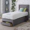 Adjust-A-Bed Nova Single Adjustable Divan Bed with One Drawer