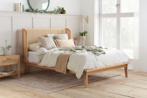 Birlea Astrid Rattan Bed Frame