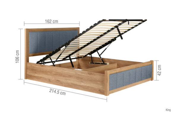 Birlea Belmont King Size Dimensions