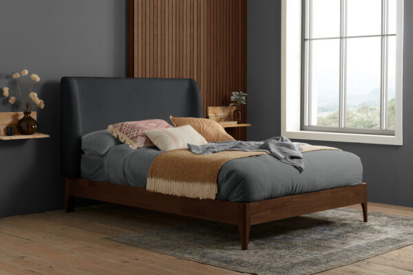 Birlea Halden Wooden Bed Frame Grey