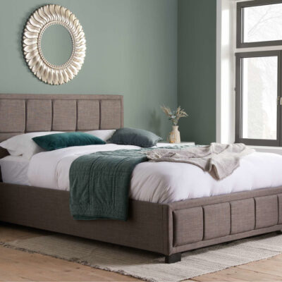 Birlea Hannover King Size Ottoman Bed Frame - Grey