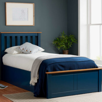 Birlea Phoenix Single Ottoman Bed Frame - Navy