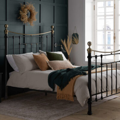 Birlea Bronte Double Bed Frame - Black