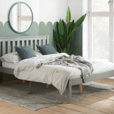 Birlea Denver King Size Bed Frame - Grey
