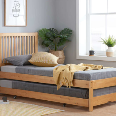 Birlea Buxton Trundle Guest Bed - Pine