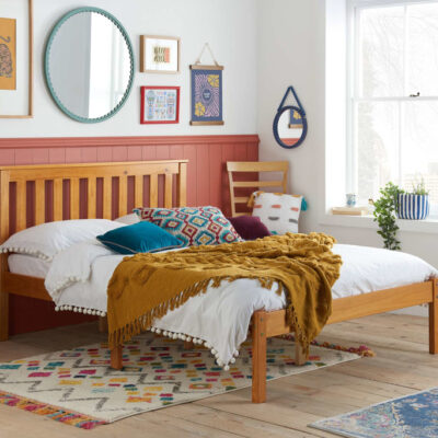 Birlea Denver Single Bed Frame - Pine