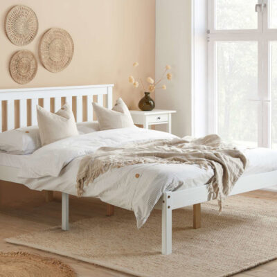 Birlea Denver Small Double Bed Frame - White