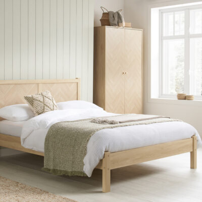 Birlea Herringford Oak Double Bed Frame
