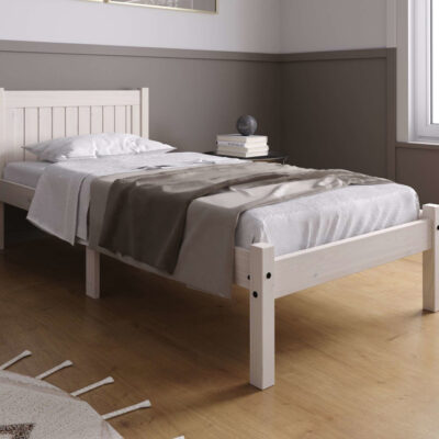 Birlea Rio Single Bed Frame - White